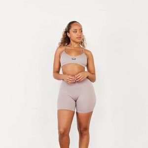 Vanquish VQfit ribbed seamless blush set